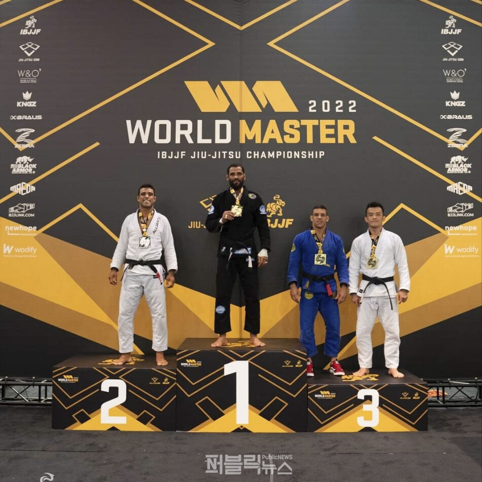 그라운드코어코리아 이상현, 한국인 최초 '2022 월드 마스터' 블랙벨트 3위 등극