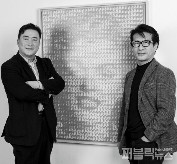 좌측 이승철 발행인ㆍ회장. 우측 윤홍원 편집인