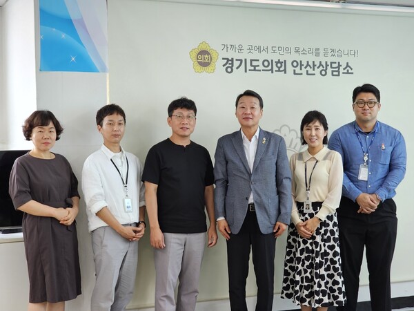 강태형 도의원, 안산교육지원청과 간담회 가져