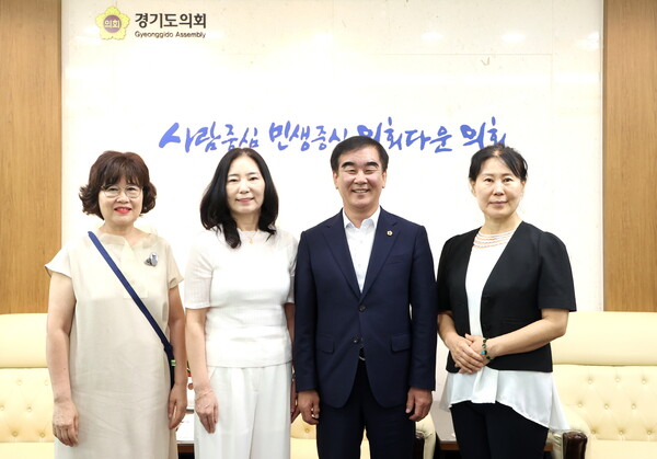 염종현 의장, 21일 한국유치원총연합회 경기도회 임원진 면담 