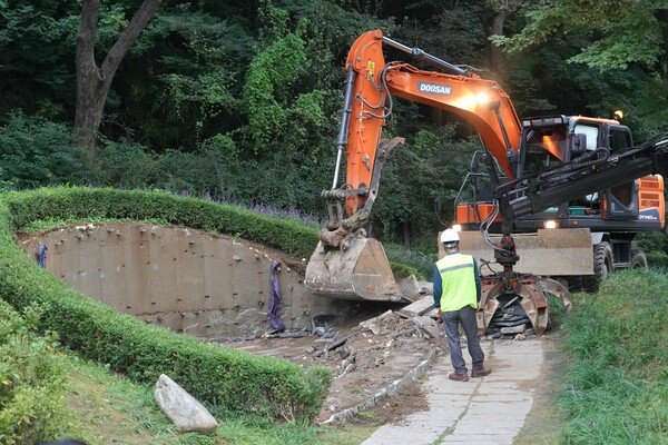 임옥상 작품 철거 사진 