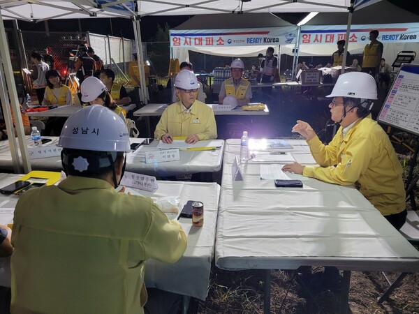 성남시, SRT 고속철도 터널 화재 사고 대응 훈련 실시
