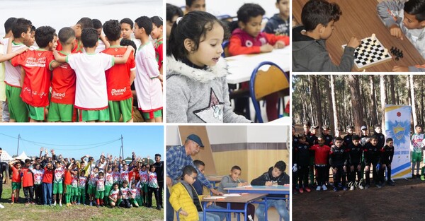 RSC(Renaissance Sportive de Casablanca) 단체의 활동 사진. (사진제공=RSC)