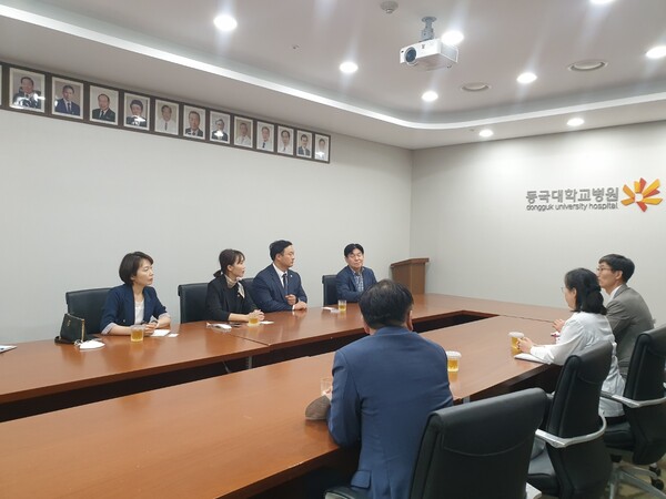 이인애.고준호 의원, 동국대 일산병원에서 한의약 육성정책 방안마련 정담회 개최