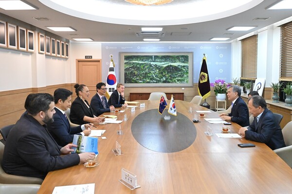  상호결연도시 웰링턴시의회 대표단 접견