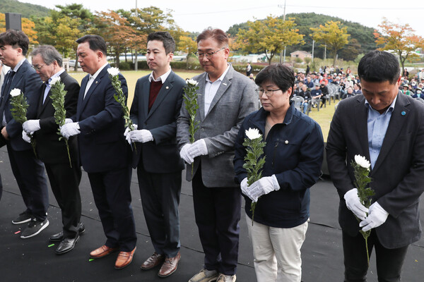 안산시의회 의원들, ‘선감학원 추모문화제’ 참석