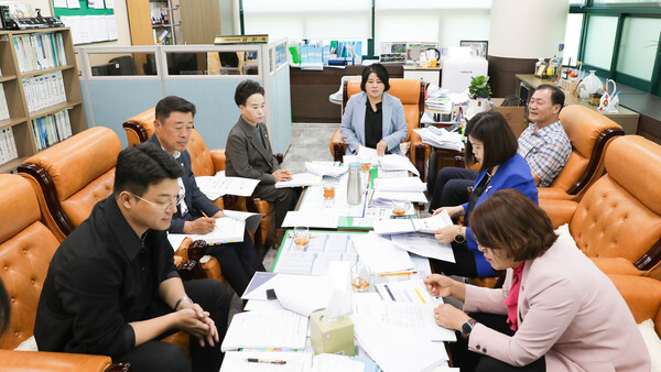 안산시의회 3개 상임委, 市 집행부와 간담회 개최