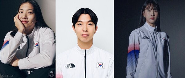 안양시청 선수들 (왼쪽부터) 권세현 이정태 유가람 