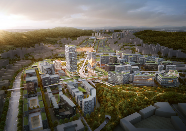 남양주시, 왕숙 도시첨단산업단지 120만㎡ 조감도