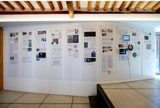 백남준 기념관 전시실 (출처 : 백남준기념관 홈피 )