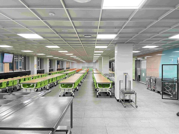 동안고 급식실 현대화 사진 (사진 = 경기도교육청)