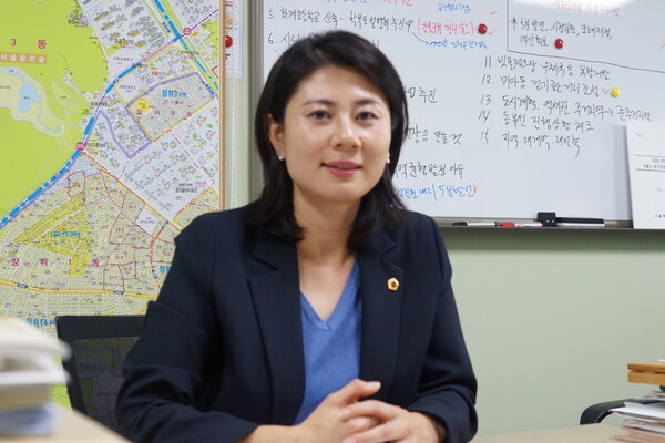 서울시의회 박수빈 의원 = 출처 : 의원 사무실 촬영