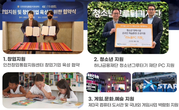 [사진= 월드와이드메모리 자회사 렌탈이지 업무]