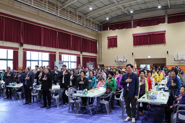 행사에 참여한 지역민과 내 외빈들의 모습(사진=차윤기 기자)