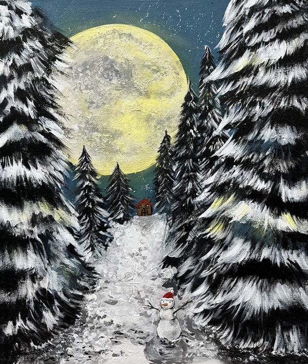 Sweet Home530*455mm, 2023 Acrylic on canvas (자료제공= 심진우 작가)