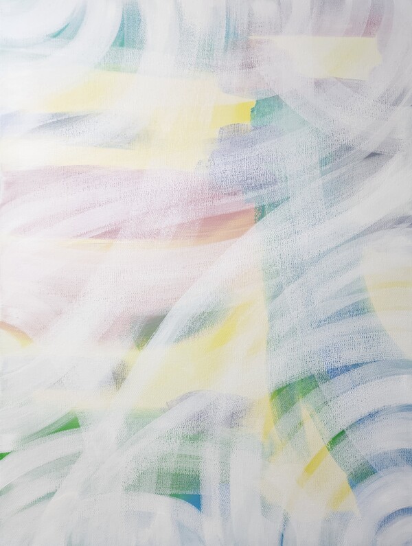 Layered_lg 609*803mm, 2024 Acrylic on canvas (자료제공= 고현정 작가)