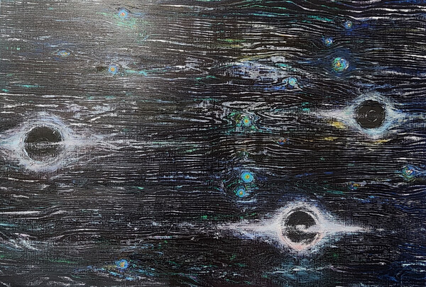 Origin of Life (생명의 기원) 1168*803mm, 2024 Oil on Canvas (자료제공= 김영주 작가)
