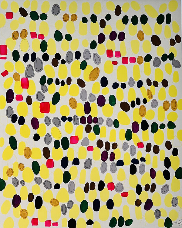 다양성의 아름다움 910*610mm, 2024 아크릴페인트 (자료제공= 신영자 작가)