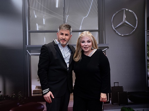 사진 제공 = FEDE DESIGN USA. 왼쪽: 페데리코(페데) 테란(Federico "Fede" Teran), 오른쪽: 테시 가르시아(Tessi Garcia) - 메르세데스-벤츠 플레이스(Mercedes-Benz Places).