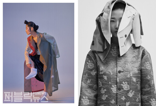 김리을 디자이너 작품 [사진=퍼블릭뉴스 케이뷰티 매거진]