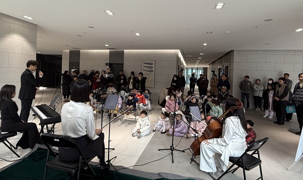 별내역파라곤스퀘어 주최 제4회 런치콘서트 현장(사진=허영훈 기자)