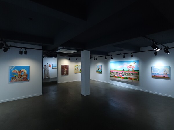 남지형 초대 개인전 아리아갤러리 전시장 전경. [사진=아리아갤러리 제공]