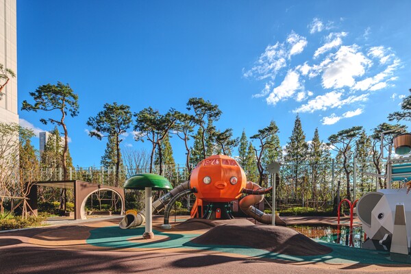 올림픽파크포레온 현장 적용 이미지. [사진=현대건설]