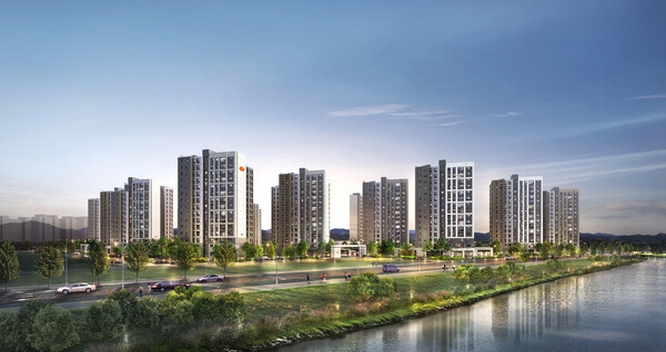 ‘e편한세상 대장 퍼스티움’ 조감도 [사진=DL이앤씨 제공]