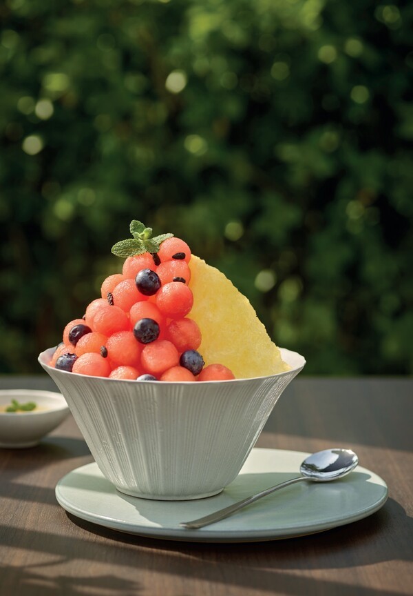 ‘옐로우 워터멜론 빙수’ [사진=설해원]