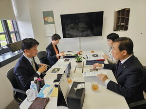 김문근 단양군수, 문체부 용호성 제1차관 만나 지역 현안 예산 반영 건의