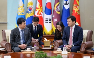 국방장관, 주한미대사대리 접견…한미동맹 발전방향 논의